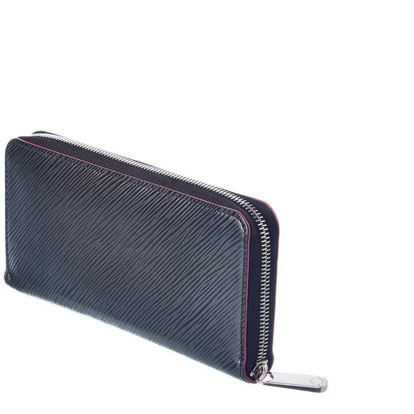 Louis Vuitton Black Epi Leather Zippy Wallet (Authentic Pre-Owned)